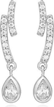 Produktbild Silver Cat - Dazzling Cubic Zirconia Dangle Earrings SC538