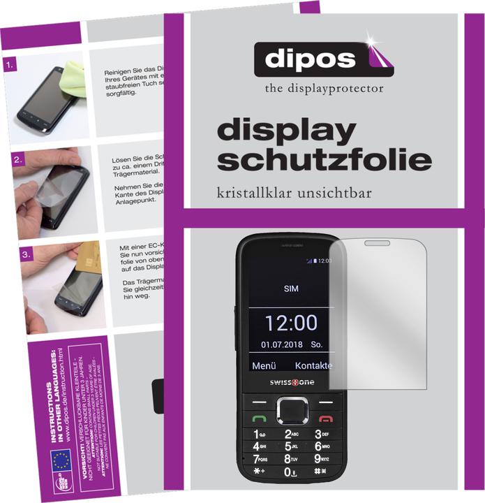 Image du produit Dipos Film de Protection d’écran Crystalclear (6 pièce(s), Swisstone BBM 570)
