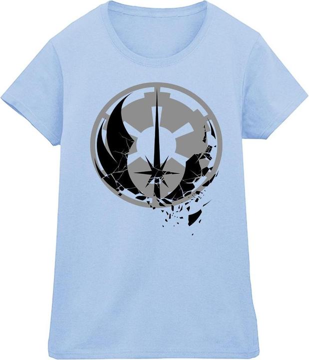 Immagine prodotto Star Wars Obi-Wan Kenobi Fractured Logos Maglietta Donna (XL)