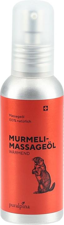 Image du produit Puralpina Huile de massage à la marmotte (1 x, 100 ml, 130 g)