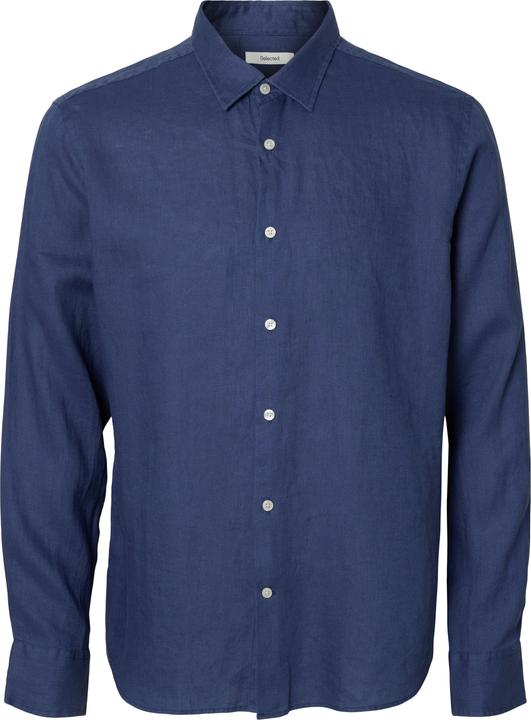 Actual product image Selected Homme Slhregkylian-Linen Shirt Ls Classic Noos (S)