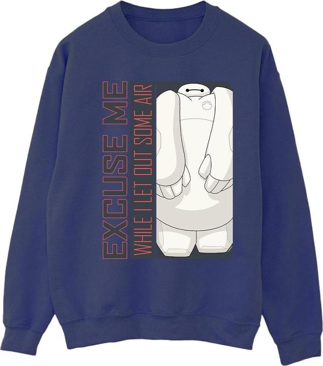Immagine prodotto Disney Big Hero 6 Baymax Excuse Me Some Air Felpa Donna (L)