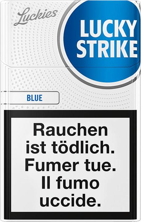 Actual product image Lucky Strike Blue Box