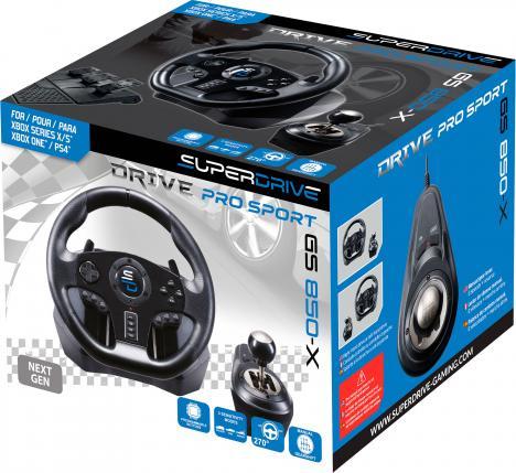 Immagine prodotto Subsonic Superdrive DRIVE PRO SPORT GS850-X (Xbox One S, Xbox One X, Xbox Series X, Xbox Serie S, PS4)