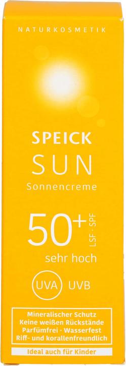 Produktbild Speick Sonnencreme LSF 50 + Creme (Sonnencreme, SPF 50, 60 ml)