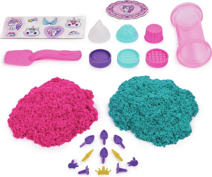 Actual product image Spin Master Kinetic Sand Unicorn Back Set