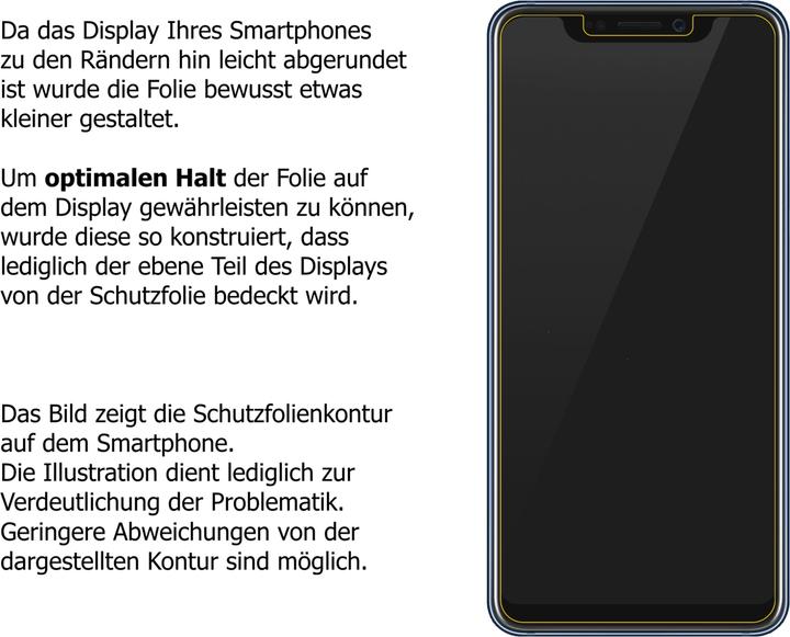 Produktbild Dipos Displayschutzfolie Crystalclear (2 Stück, ZTE Axon 9 Pro)