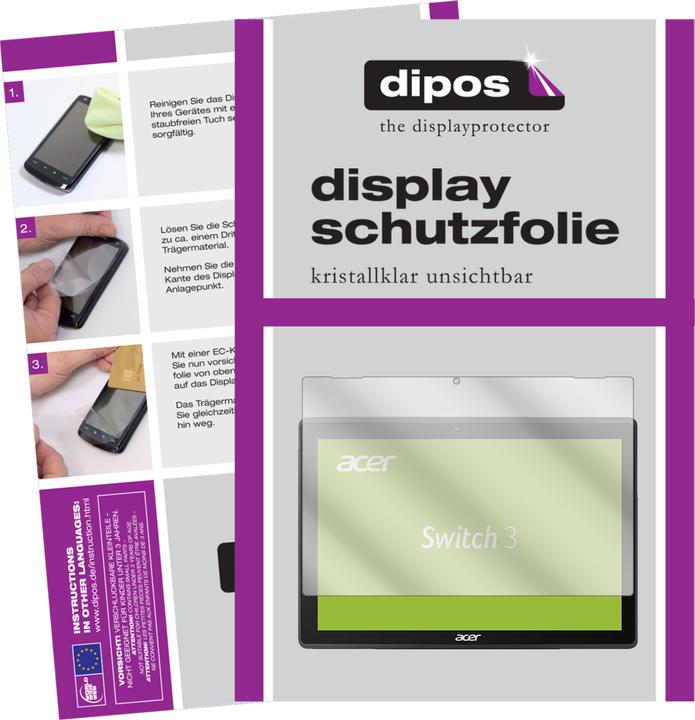 Produktbild Dipos Displayschutzfolie Crystalclear (2 Stück, Switch 3)