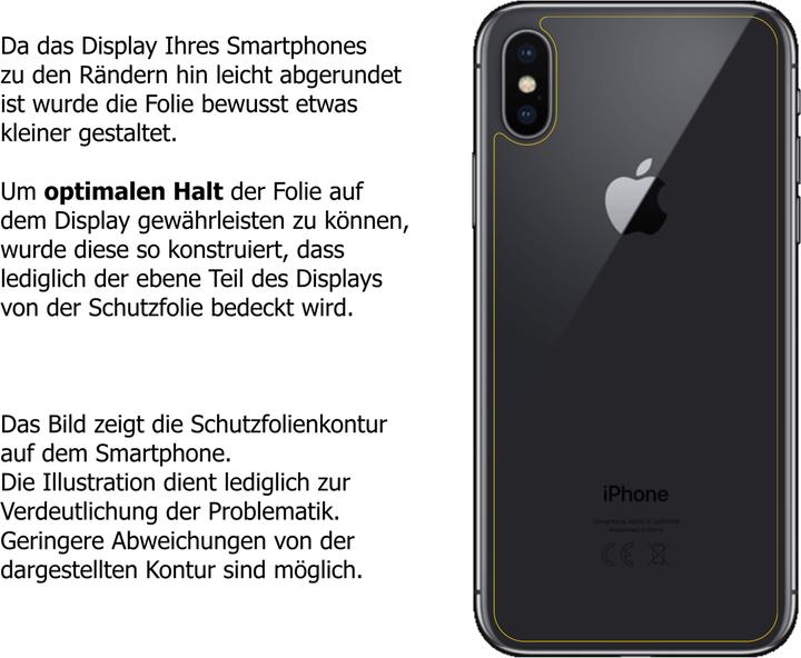 Produktbild Dipos Displayschutzfolie Crystalclear (6 Stück, Apple iPhone XS)