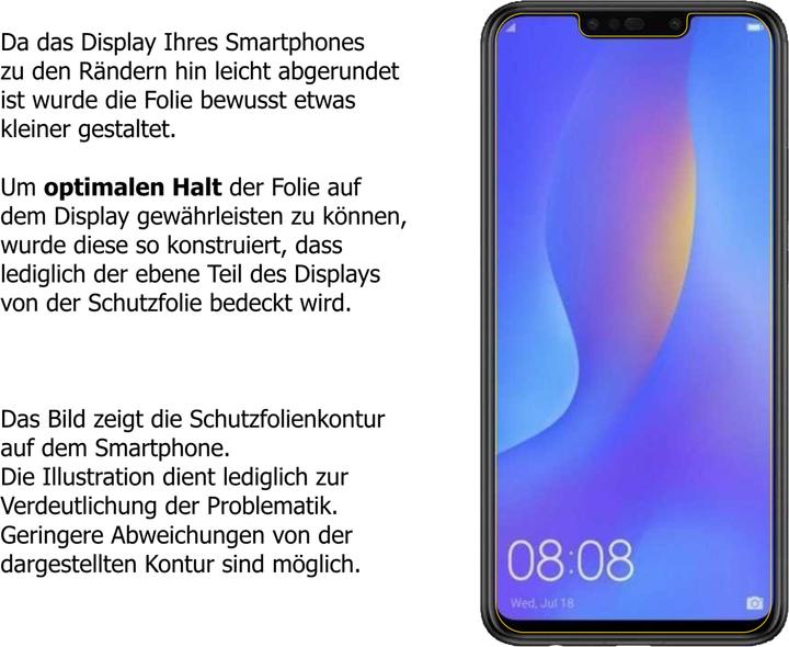 Produktbild Dipos Displayschutz Anti-Shock (2 Stück, Huawei P Smart+)