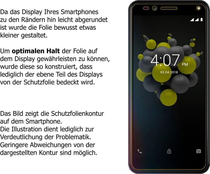 Immagine prodotto Dipos Pellicola Protettiva Anti-Shock (2 Pezzo/i, Allview A9 Plus)