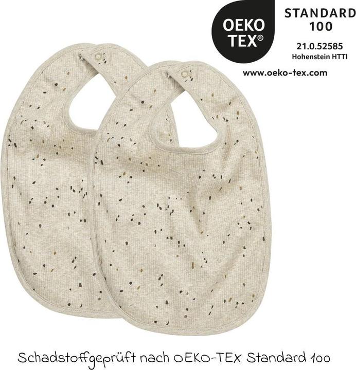 Image du produit Meyco Baby Rib Mini Spot - pack de 2 - sable mélangé