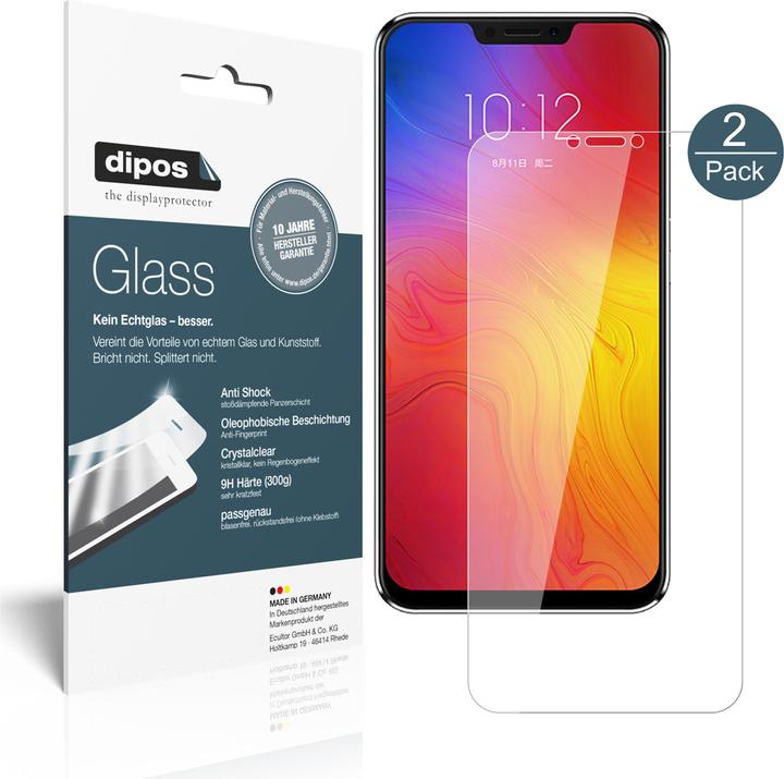 Actual product image Dipos Screen Protector Anti-Shock (2 Piece, Lenovo Z5)