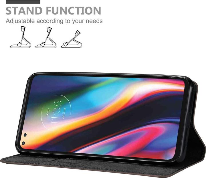 Productafbeelding Cadorabo Boek Onzichtbare Magneethoes (Motorola Moto G 5G Plus)
