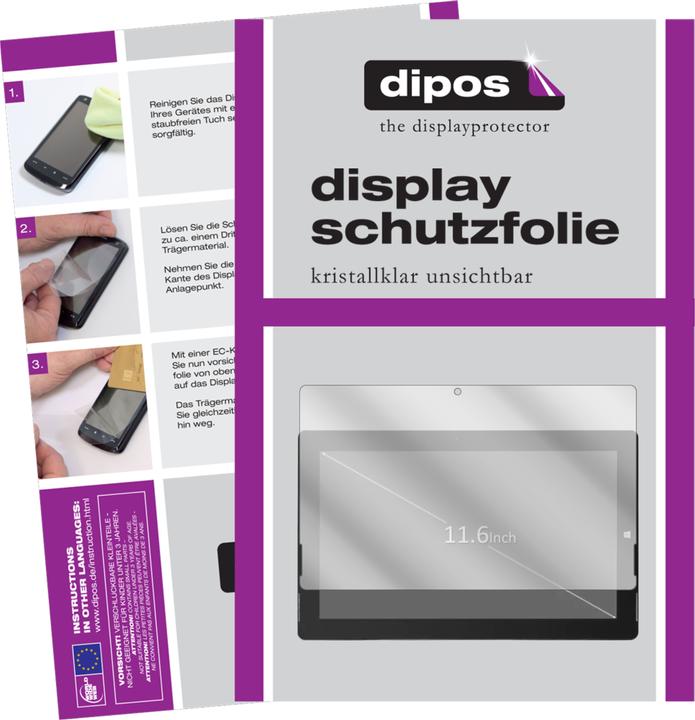 Actual product image Dipos Screen Protector Crystalclear (2 Piece, Ezpad 6 Plus)