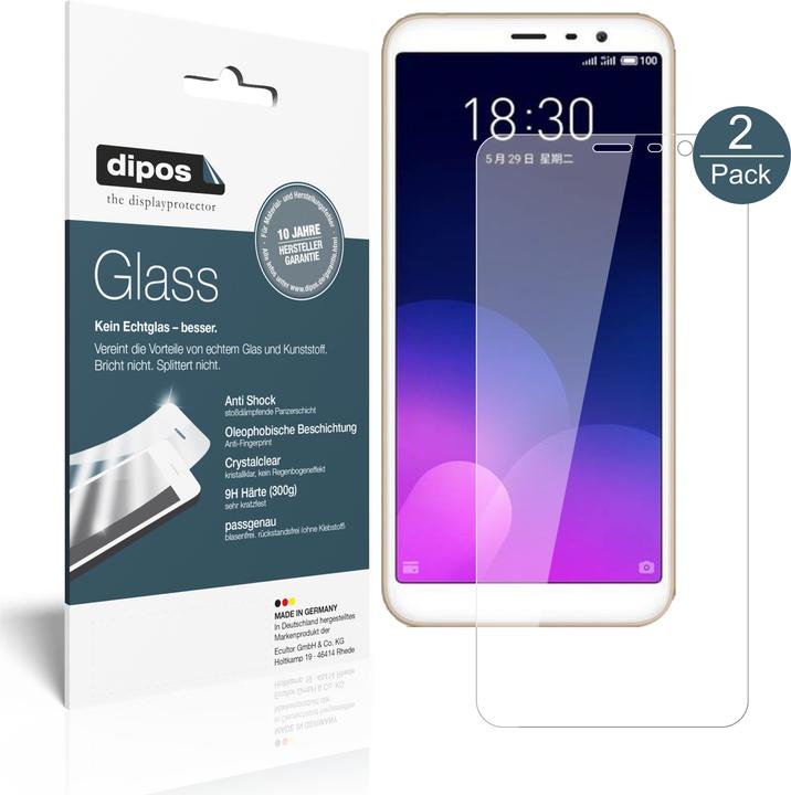 Image du produit Dipos Film de Protection d’écran Anti-Shock (1 pièce(s), Meizu M6T)