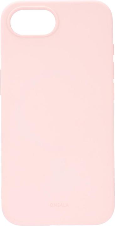 Produktbild Onsala Phone Case iPhone 16E Back Silicone Touch MagSerie Chalk Pink (Apple iPhone 16e)