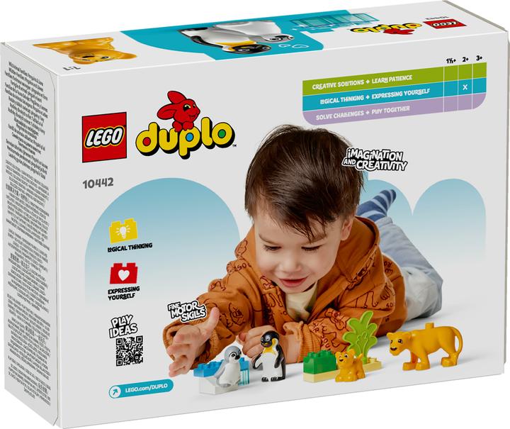 Immagine prodotto LEGO Wildtier-Familien: Pinguine und Löwen (10442)