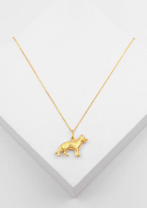 Produktbild Muau Schäferhund (750/18 K Gold)