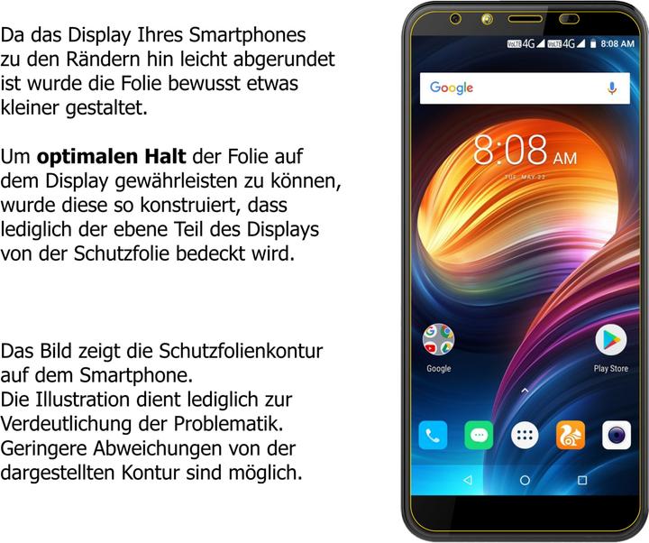 Produktbild Dipos Displayschutzfolie Crystalclear (2 Stück, IVooMi i2)
