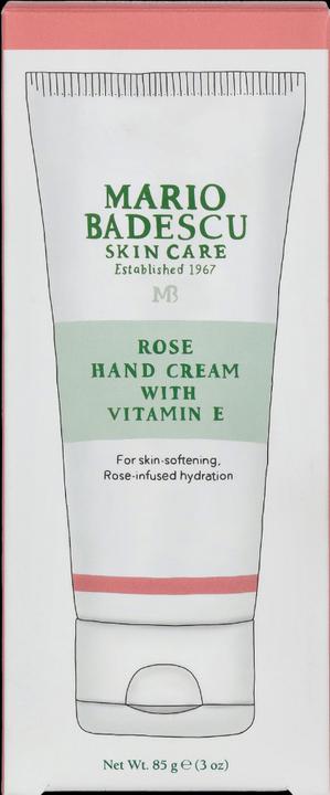 Actual product image Mario Badescu Rose Hand Cream with Vitamine E (85 ml)