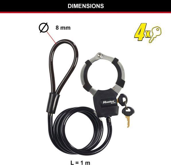 Productafbeelding Master Lock Straatmanchet 8275 (100 cm)