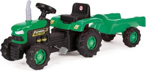 Produktbild Siva Kinder Trettraktor mit Anhänger Farmer Tractor