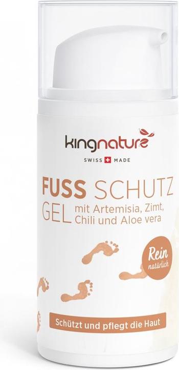Kingnature Fussschutz Creme Creme (Fussdeodorant & -puder, 30 ml)