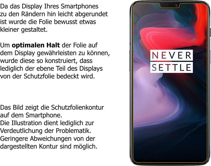 Produktbild Dipos Displayschutzfolie Crystalclear (2 Stück, OnePlus 6)