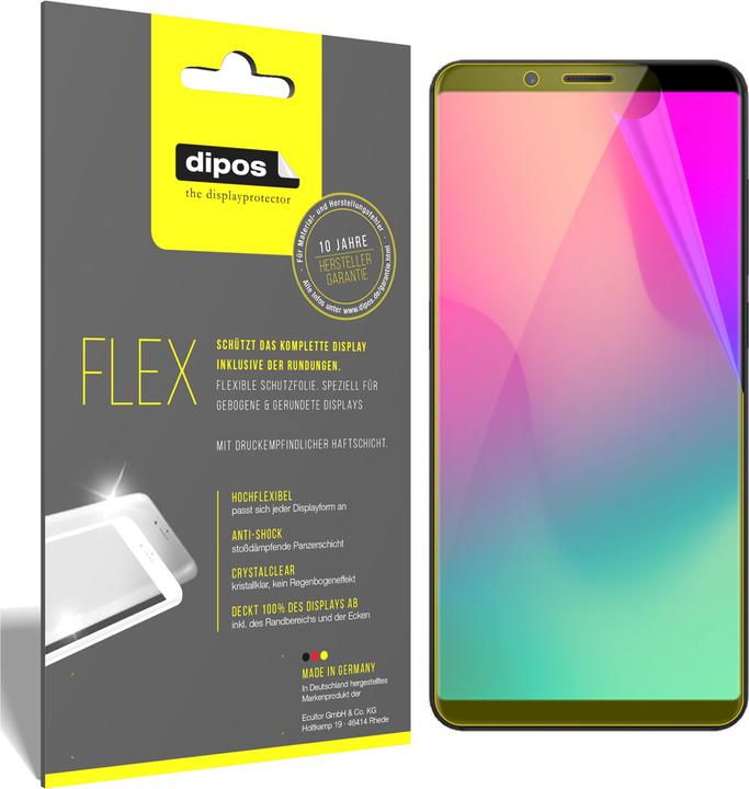 Image du produit Dipos Film de Protection d’écran Full-Cover 3D (2 pièce(s), ZTE Nubia Z18 Mini)