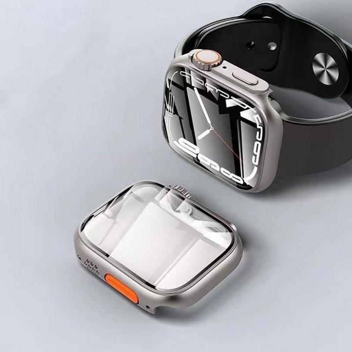 Produktbild Tech-Protect Defense360 case for Apple Watch 4 / 5 / 6 / SE (44mm) - black and orange