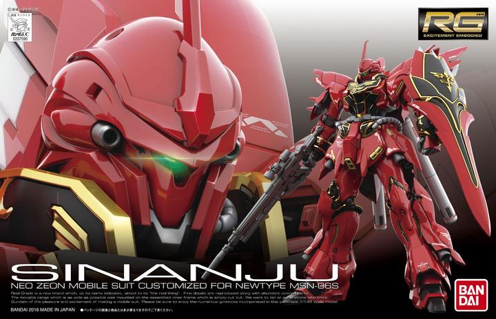 Immagine prodotto Bandai 1/144 RG MSN-06S Sinanju 22