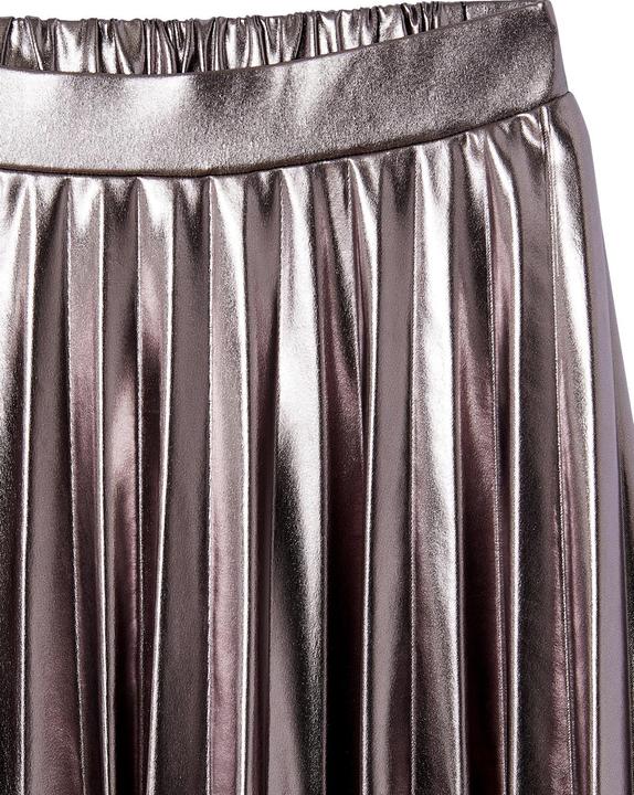 Actual product image Vertbaudet Girls' pleated skirt in lamé (86)