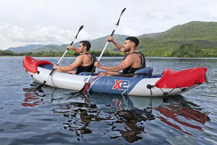 Image du produit Bestway Hydro Force Kit kayak gonflable 2 personnes Rapid X2 3,21 m (1 pers.)