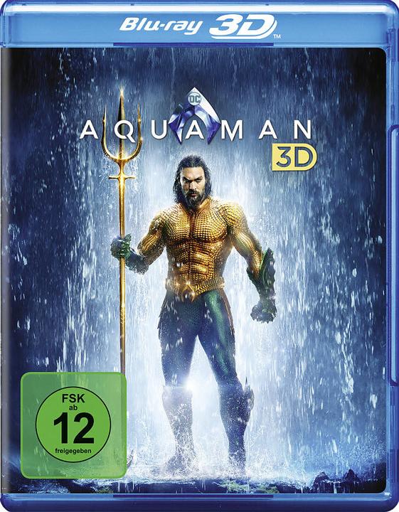 Actual product image Aquaman - 3D Blu-ray (3D Blu-ray, 2018, German, English)