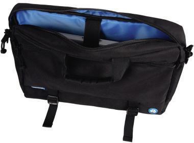 Produktbild Lightpak Laptoptasche 7,60cm (3") 1 RPET Kunstfaser schwarz (11 l)