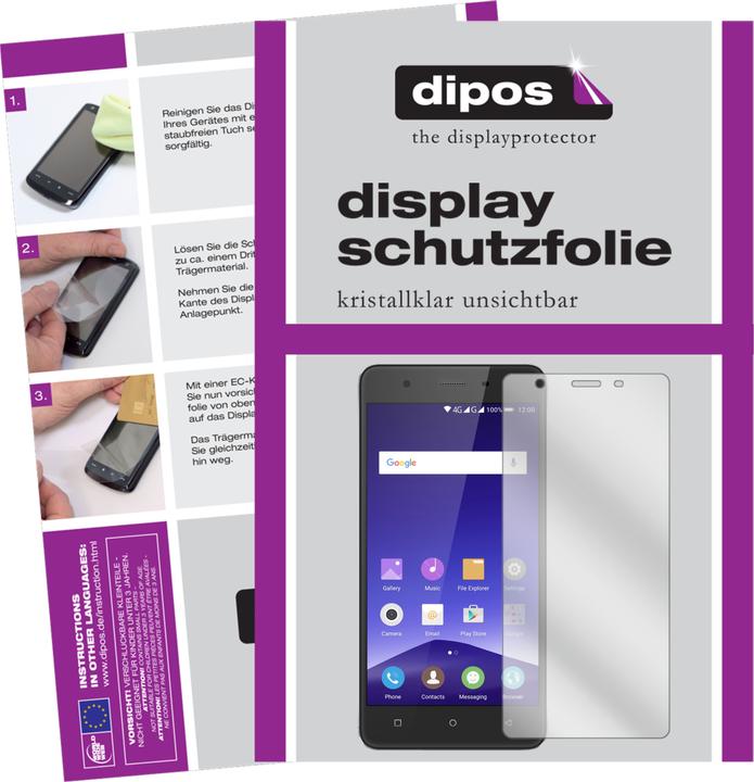 Actual product image Dipos Screen Protector Crystalclear (2 Piece, Mobistel Cynus F10)