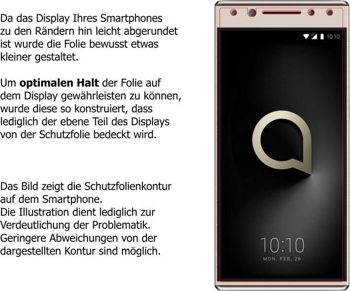 Image du produit Dipos Film de Protection d’écran Anti-Shock (2 pièce(s), Alcatel 5)
