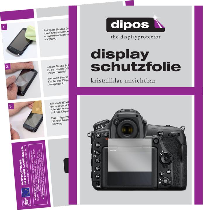 Actual product image Dipos Screen Protector Crystalclear (Screen protector, Nikon D850)