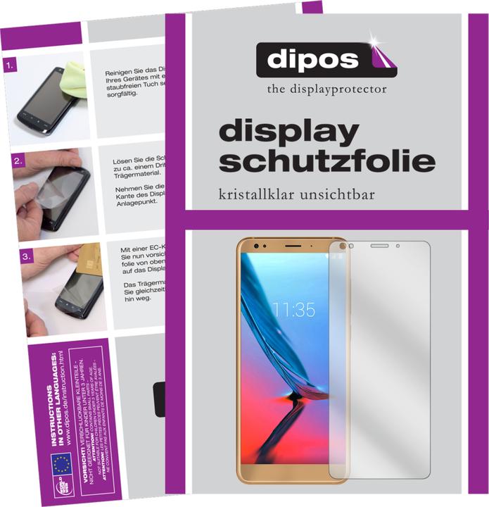 Actual product image Dipos Screen Protector Crystalclear (2 Piece, ZTE Blade V9)