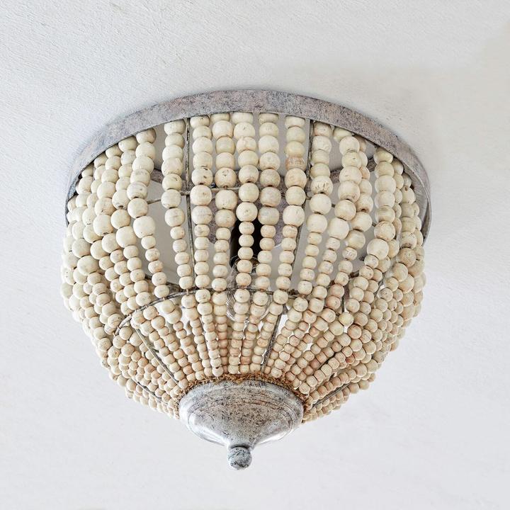 Image du produit Loberon Plafonnier Antereen gris/beige (E27)