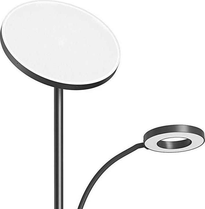 Immagine prodotto BlitzWolf BWL-FL-0001 Lampada da terra doppia con telecomando 36W (nero) (1900 lm)