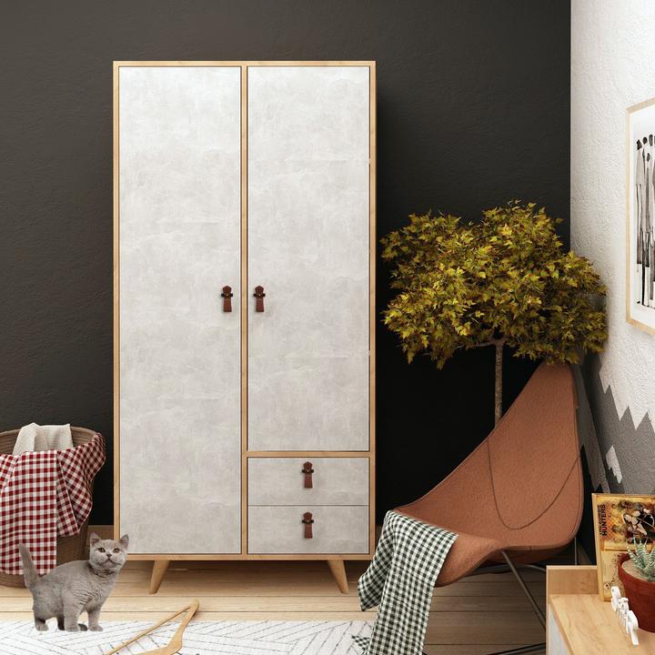 Actual product image Homitis Curtis (100 x 52 x 190 cm)