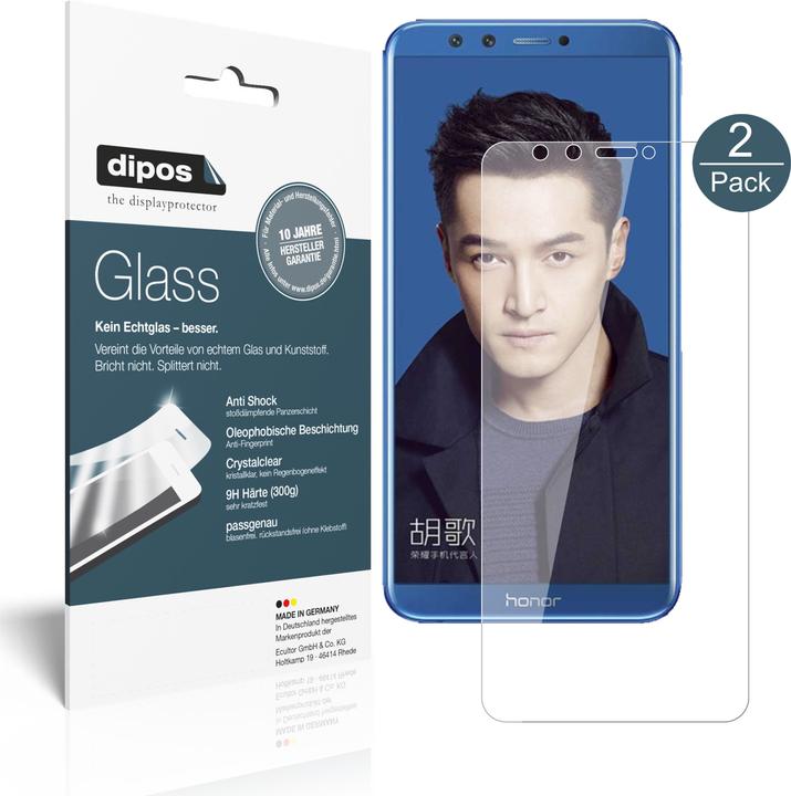 Actual product image Dipos Screen Protector Anti-Shock (2 Piece, Honor 9 Lite)