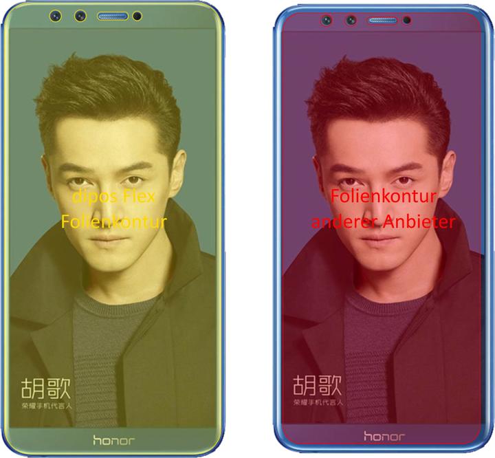 Immagine prodotto Dipos Pellicola Protettiva Full-Cover 3D (2 Pezzo/i, Onore 9 Lite)