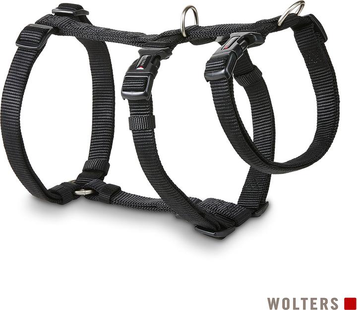 Actual product image Wolters Professional Harness No Escape Size M 40-50 cm x 1,5 cm black (40, 41, 42, 43, 44, 45, 46, 47, 48, 49, 50, Dog, Dog sport)