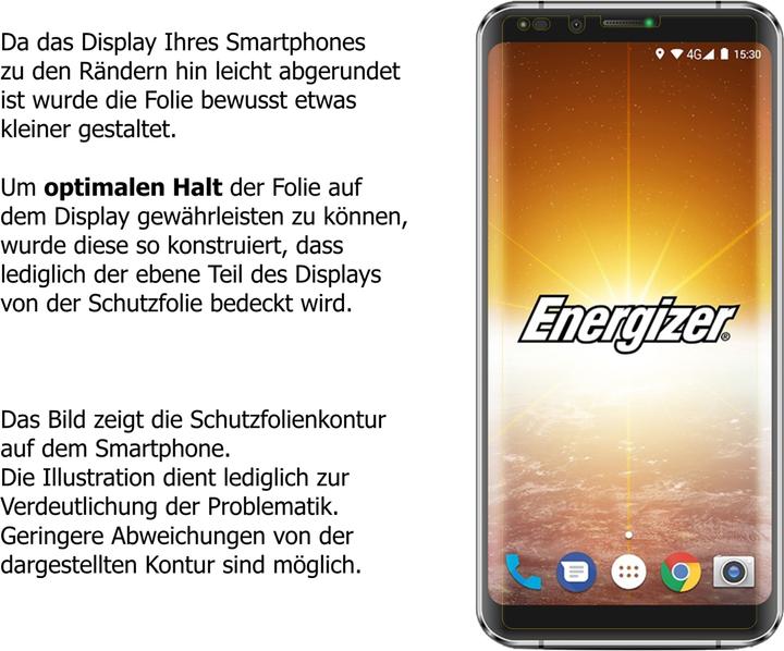 Produktbild Dipos Displayschutzfolie Crystalclear (6 Stück, Energizer PowerMax P600S)