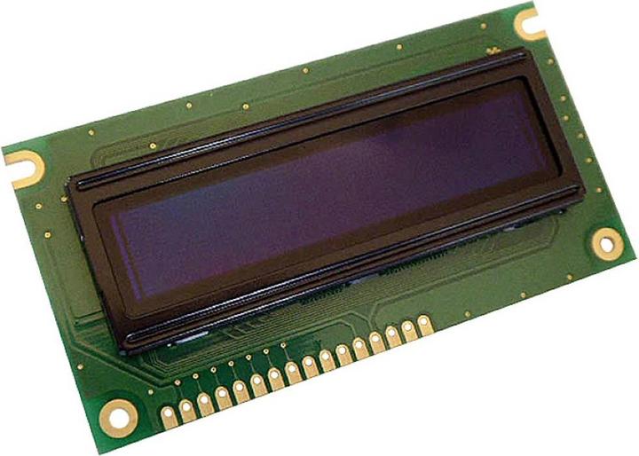Image du produit Display Module OLED Jaune Noir 16 x 2 pixels (L x H x P) 84 x 10 x 4 (Kit électronique)