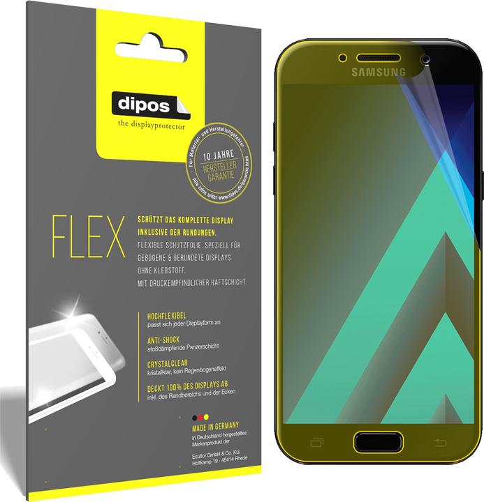 Produktbild Dipos Displayschutzfolie Full-Cover 3D (3 Stück, Samsung Galaxy A5 (2017))