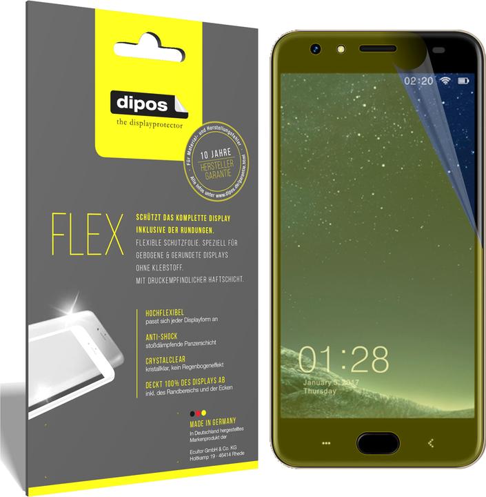 Immagine prodotto Dipos Pellicola Protettiva Full-Cover 3D (3 Pezzo/i, Ulefone Power 2)